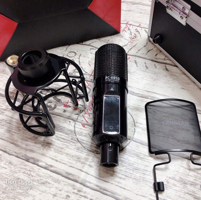 [Trả góp 0%]Mic thu âm takstar pc-k850 sound card icon upod pro chân đế dẩ live stream ma2 dây mic 3m- bộ live stream đầy đủ