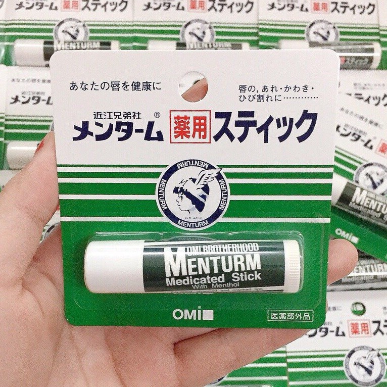 Son dưỡng môi Omi Menturm