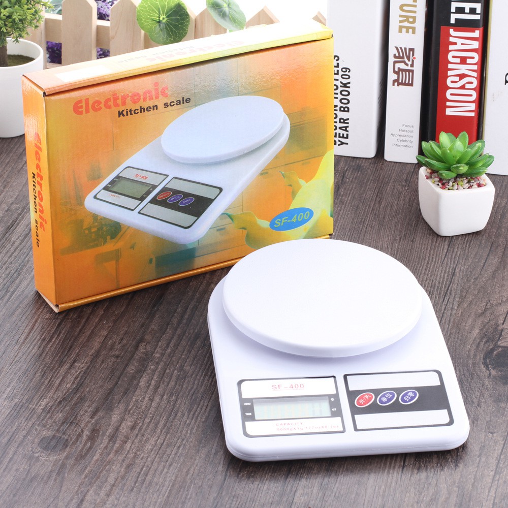 Cân Điện Tử Mini SF-400 (Trắng)