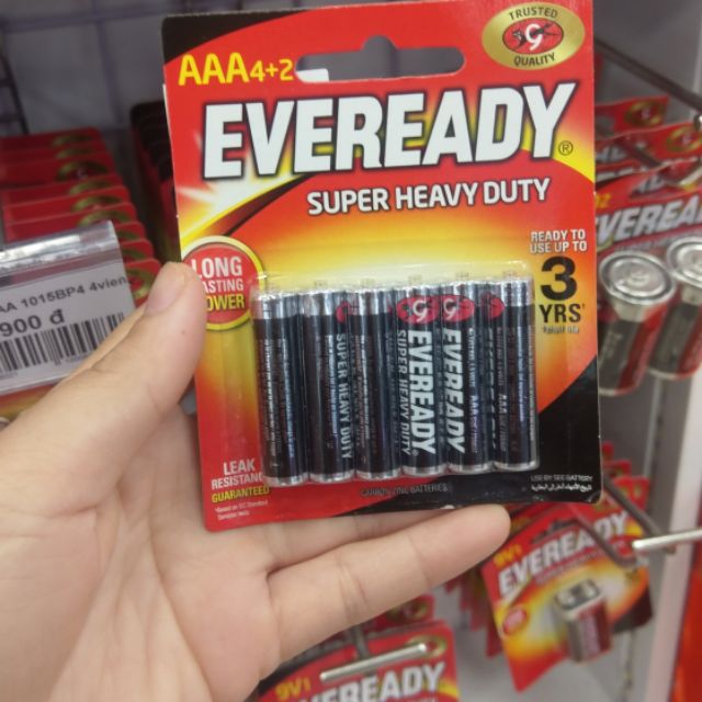 PIN EVEREADY SHD AAA 1212 BP4+2