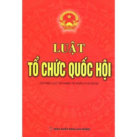 Sách - Luật Tổ Chức Quốc Hội (Tái bản 2020)