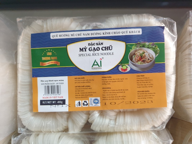 Special pack of 400g rice noodle-South Duong Special Products-Shaoxing-Bac Giang