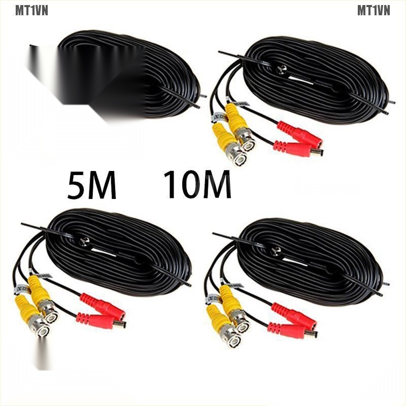 Dây cáp camera đúc sẵn liền nguồn 10m 20m 30m