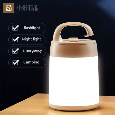 Xiaomi Youpin LED Touch Desk Lamp Night Light For Study Bedroom Living Room USB Charge Dimmable Eye Protection Hand Table Lamps Bracket
