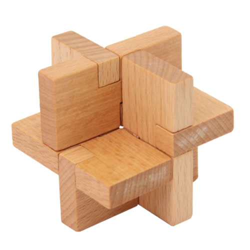 Giải đố gỗ Wood puzzle IQ