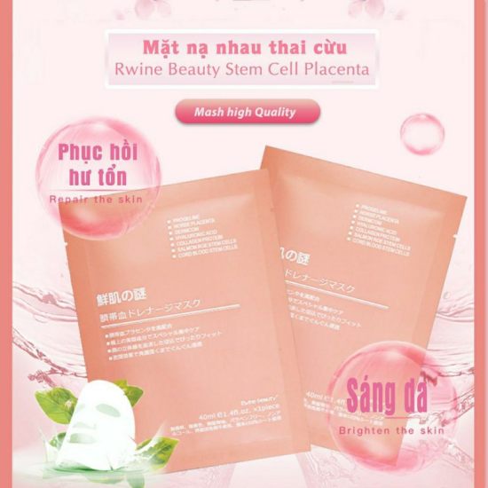 Mặt nạ dưỡng da nhau thai cừu