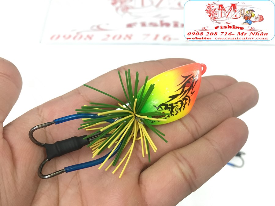 Nháy Gỗ Câu Cá Lóc Bulls Frog