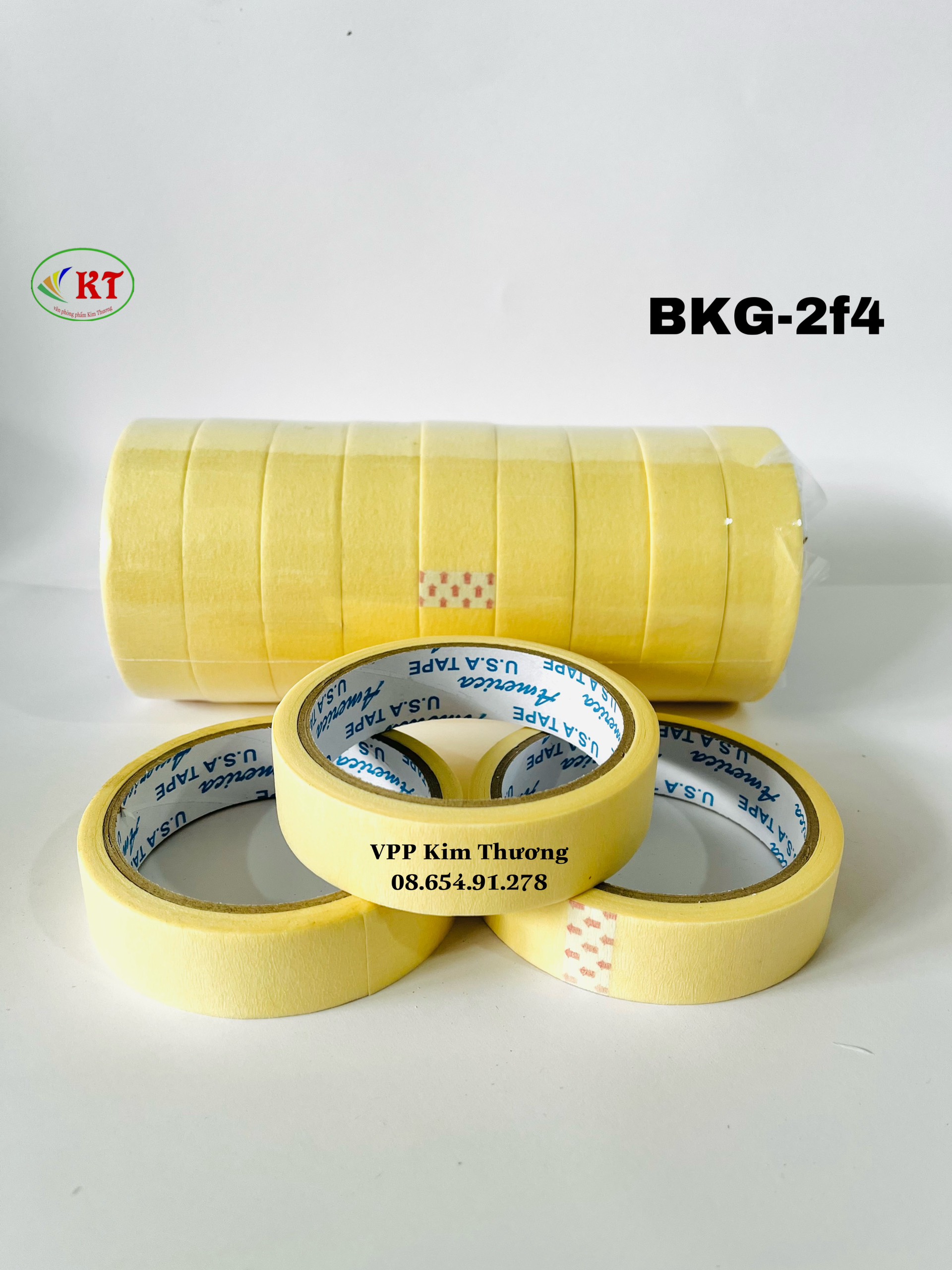 Băng keo giấy đủ các size 1F2, 2F4, 3F6, 4F8