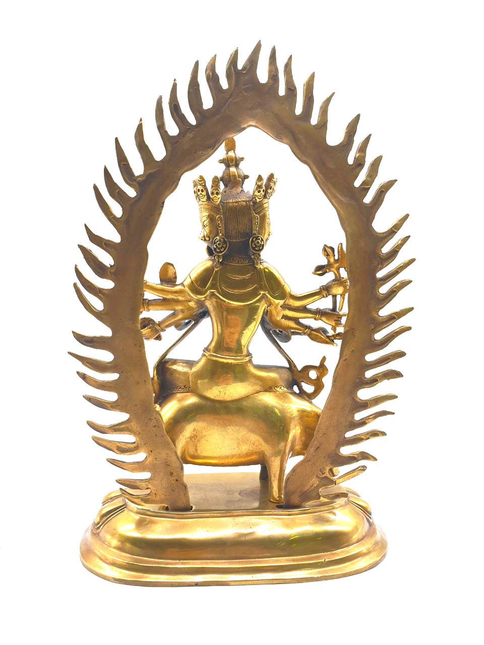 Ma Lợi Chi Thiên Đồng Trơn  Tượng Phật