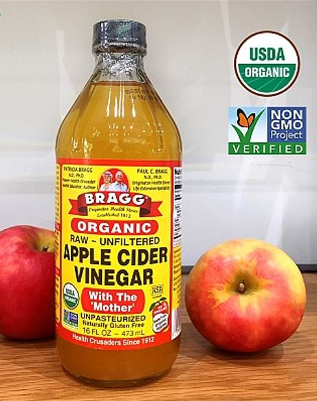 Giấm táo hữu cơ Bragg nhập khẩu Mỹ
