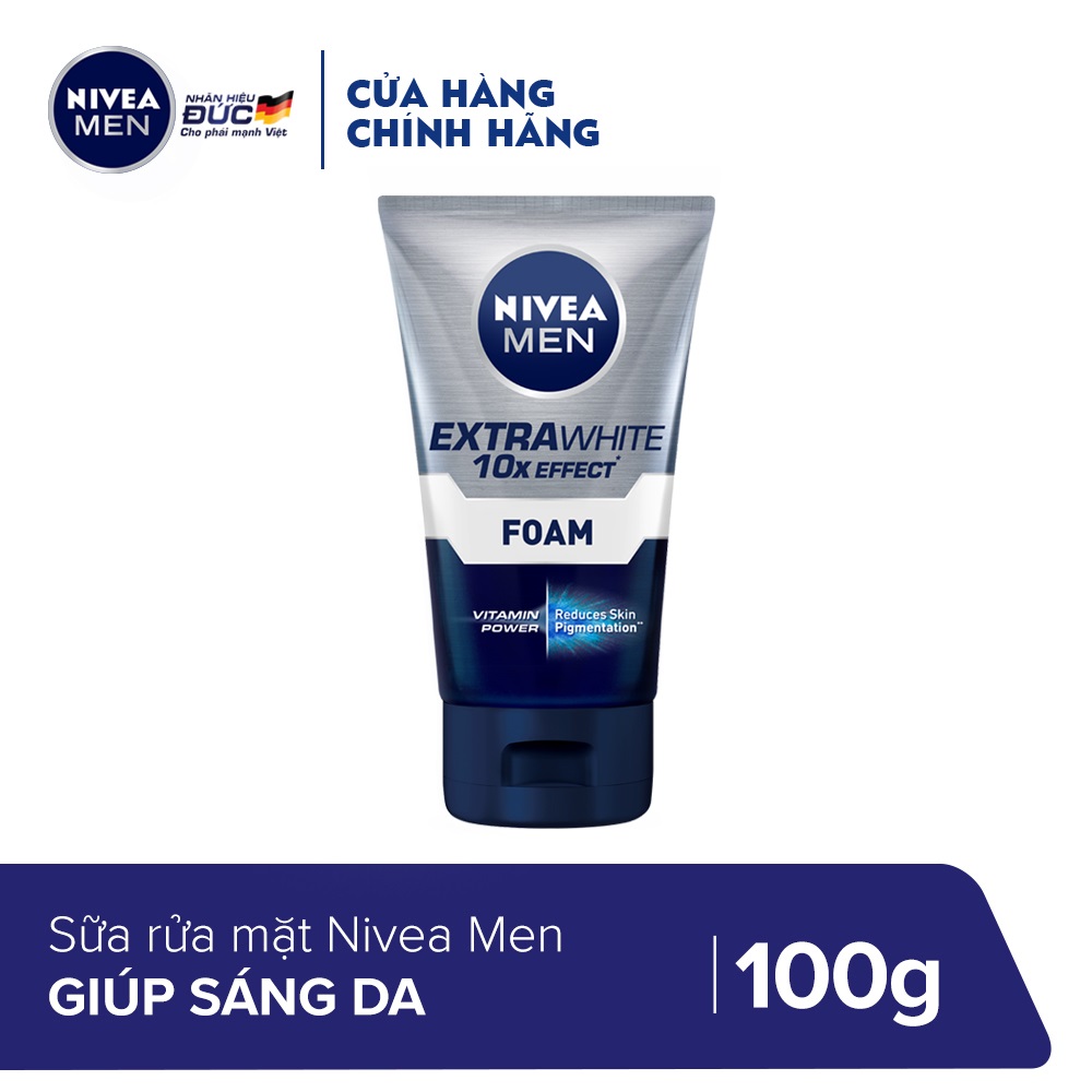 Sữa rửa mặt Nivea Men giúp sáng da 100g - 88836