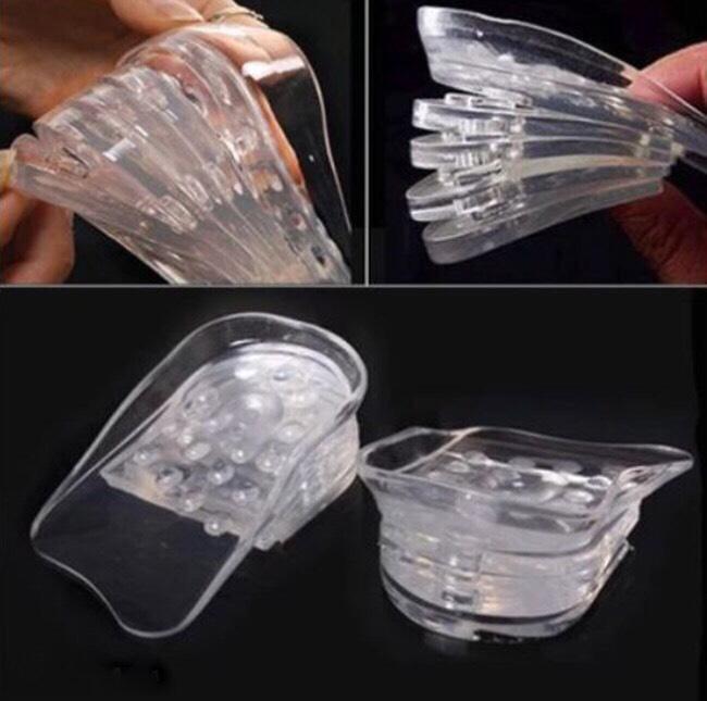 10 miếng lót giày silicon tăng chiều cao
