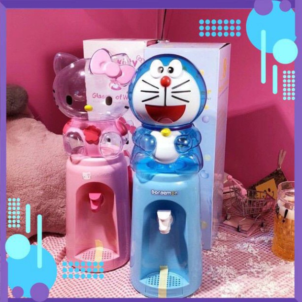 [HÀNG CHUẨN SỐ 1] Bình nước mini doremon, hello kitty cao cấp loại 2 lít cho bé.150A.VM