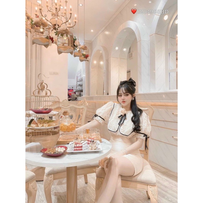 [HCM]Đầm Ren Bigsize 60=>90KG