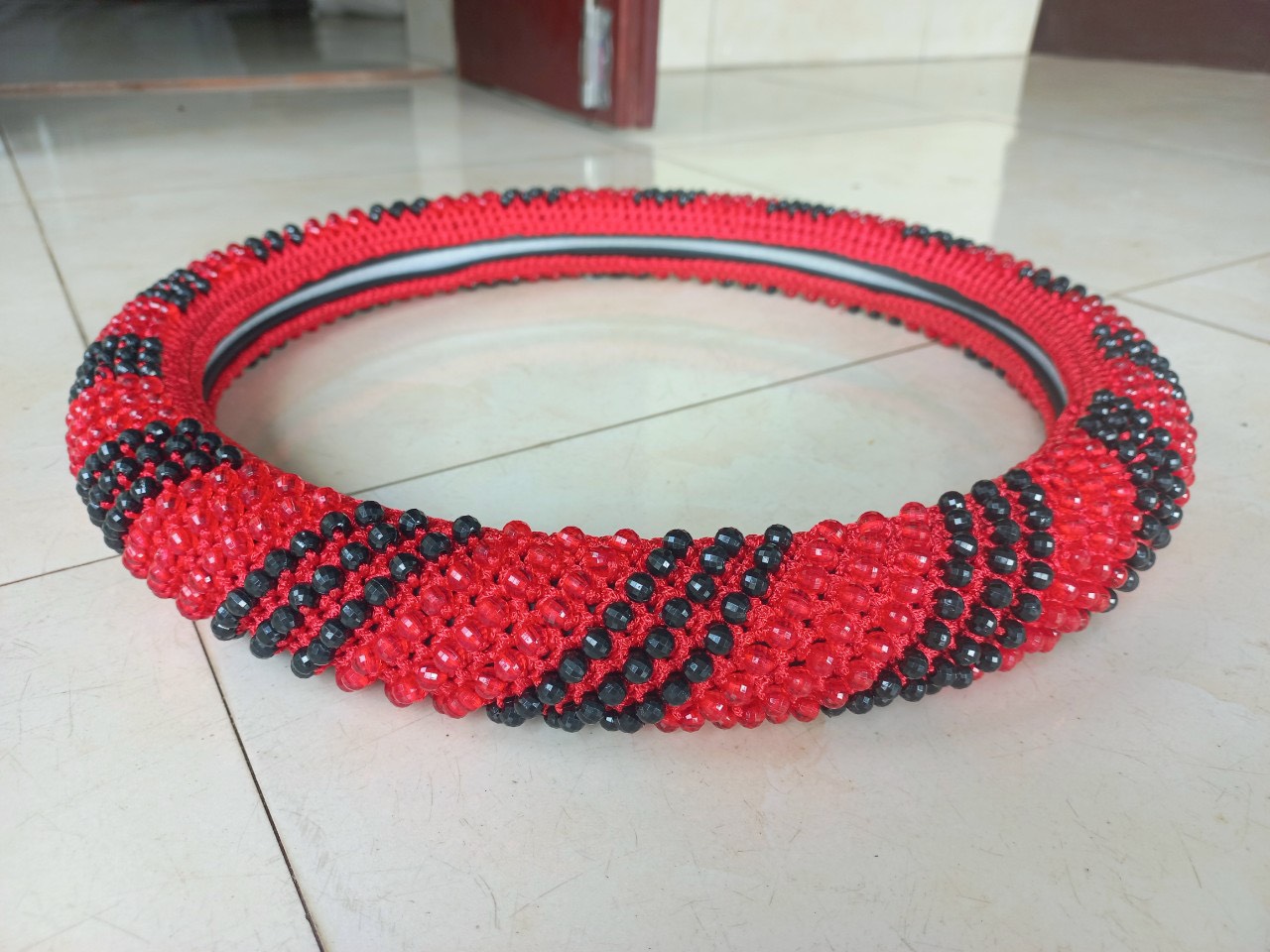 Bọc vô lăng hạt cườm Hàn quốc