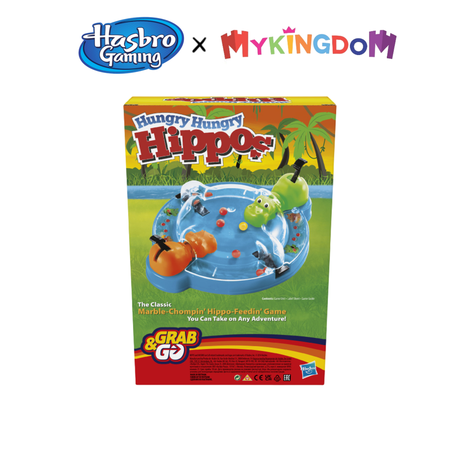 Đồ chơi hasbro gaming g&g - hà mã thích ăn dưa hấu b1001