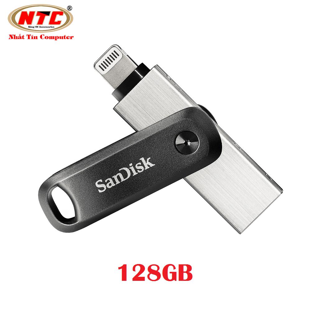 USB 3.0 OTG SanDisk iXpand Flash Drive Go 128GB (Bạc) Phụ Kiện 1986