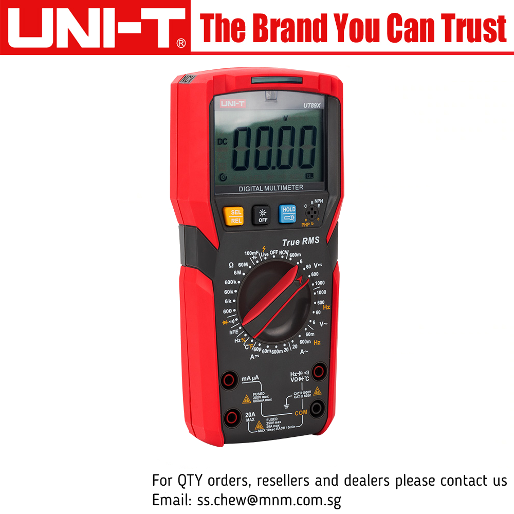 [HCM]UNI-T UT89X Digital Multimeter