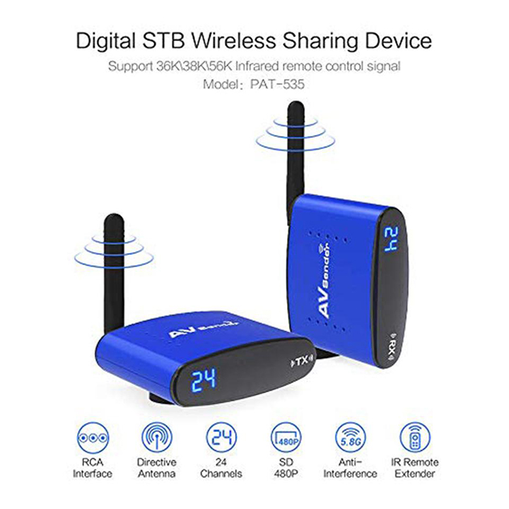 Thiết bị thu phát tín hiệu AV PAT535