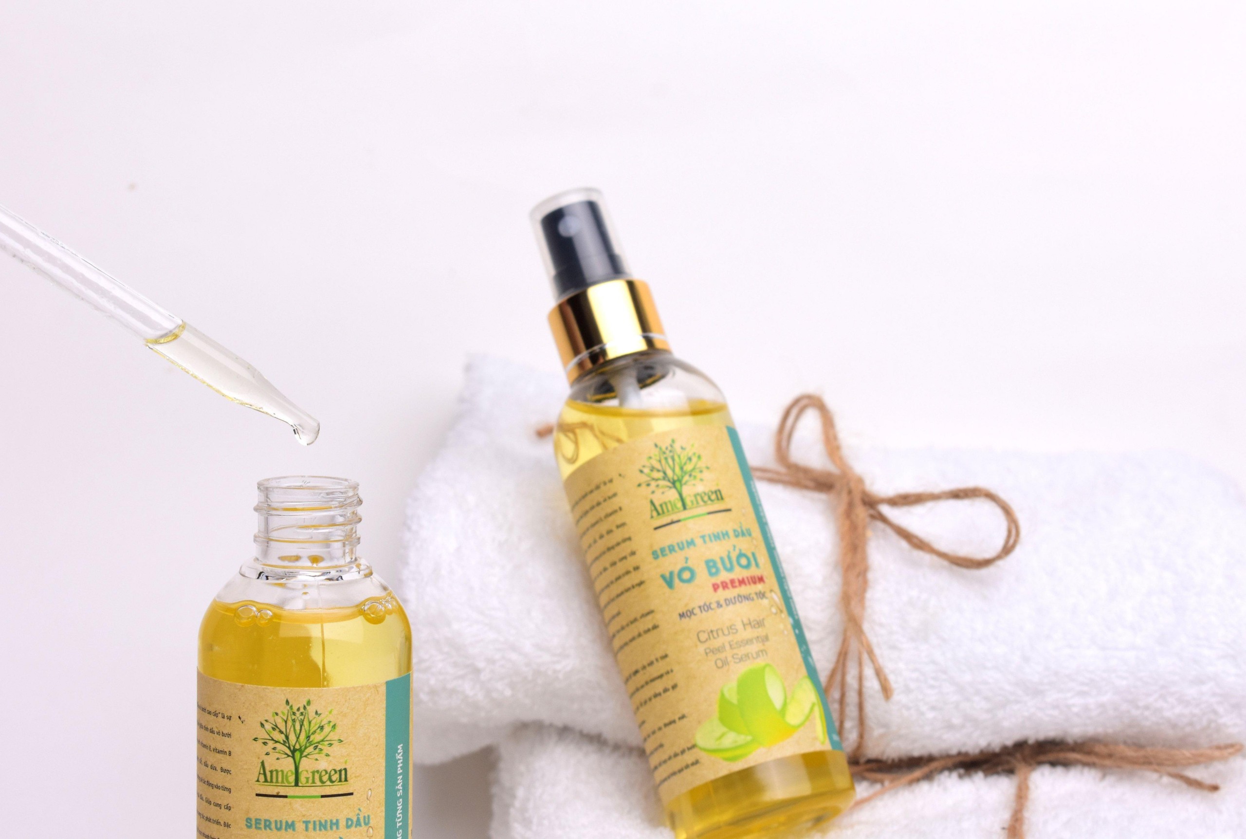 Serum Tinh Dầu Bưởi Amegreen Mọc Tóc - 100ml