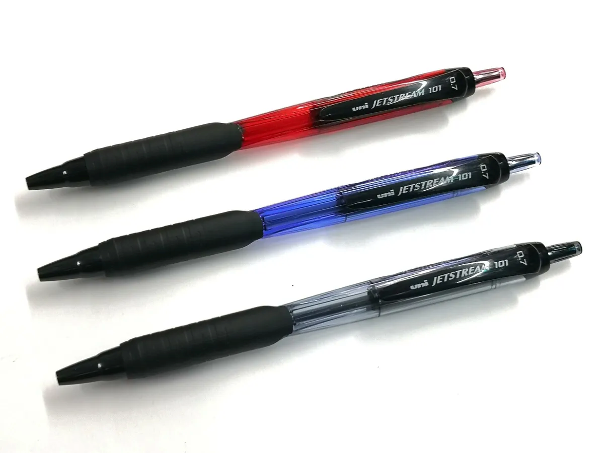 Bút bi bấm mực UNI SXN-101 (0.5mm, 0.7mm) / SXN-101FL PASTEL (0.5mm) Jetstream - Bút bi Nhật Bản