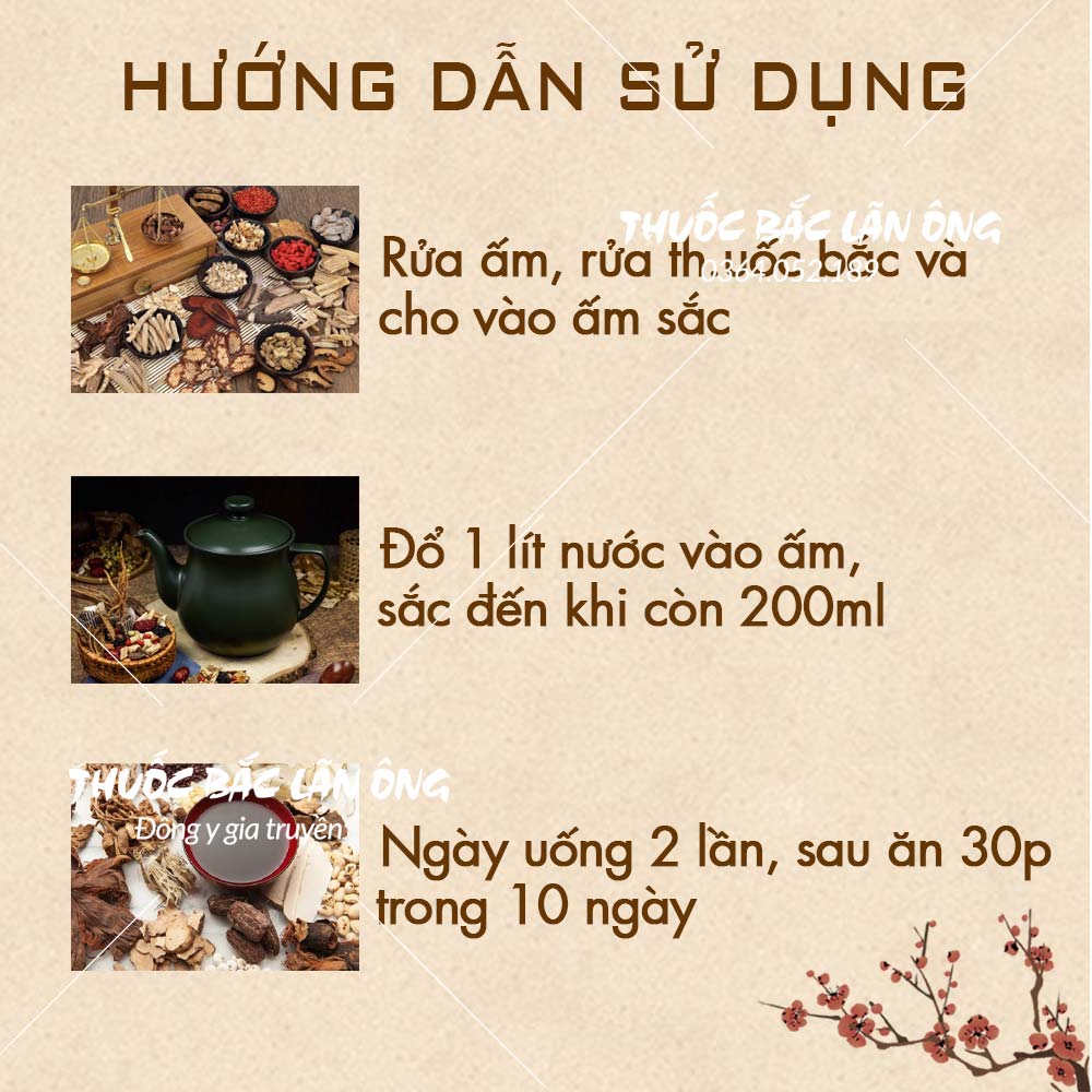 Set hỗ trợ giảm thâm, mờ nám (Cam thảo, nhân trần, cỏ tranh,...)