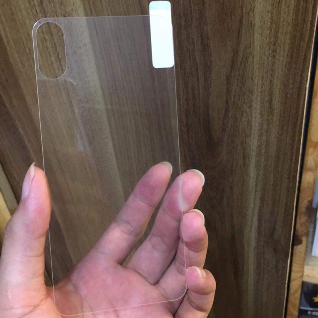 Kính cường lực mặt sau iphone X , 8plus