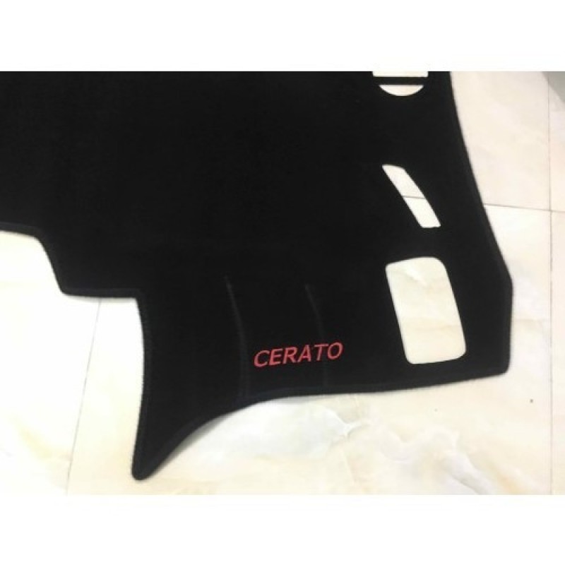 Thảm Taplo Nhung Kia Cerato 2016-2017-2018 - Nhung Cao cấp