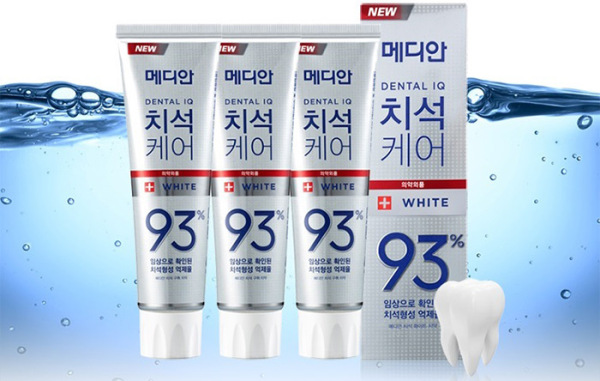 Kem Đánh Trắng Răng Median 93% Tooth-Paste màu trắng 120gr