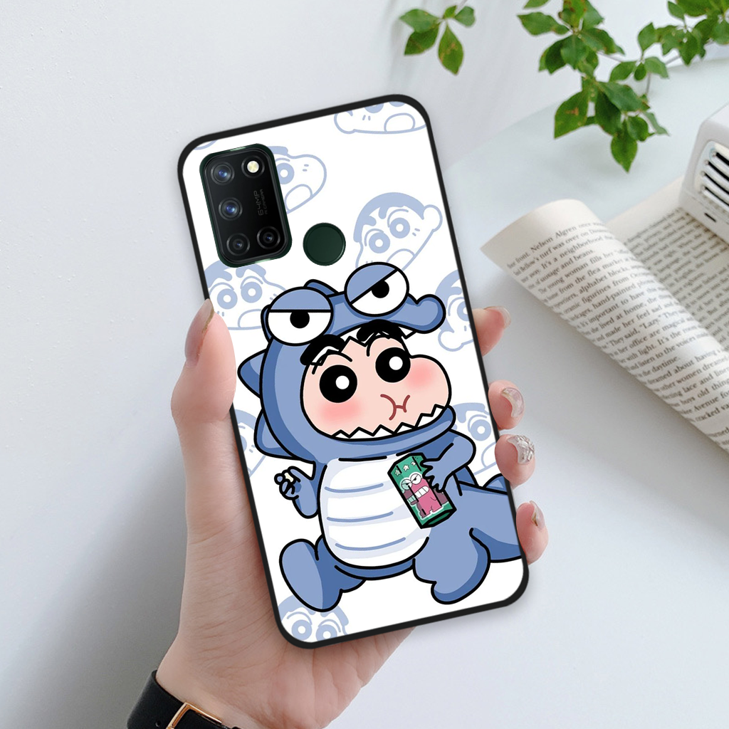 Ốp lưng Realme C17 / Realme 7i / Realme 7 Pro hình cặp đôi, couple hoạt hình dễ thương