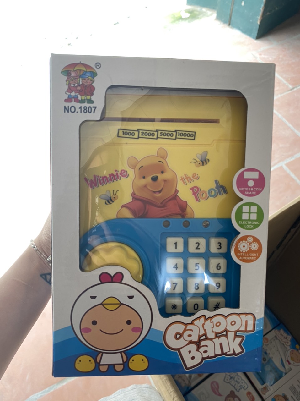 Két sắt mini cho bé