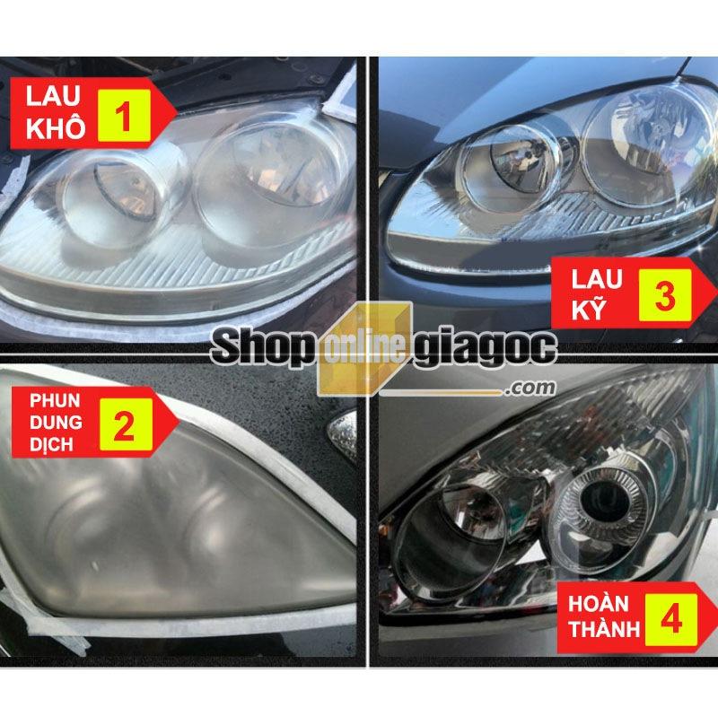 [HCM]Dung Dịch Đánh Bóng Đèn Pha Ô Tô