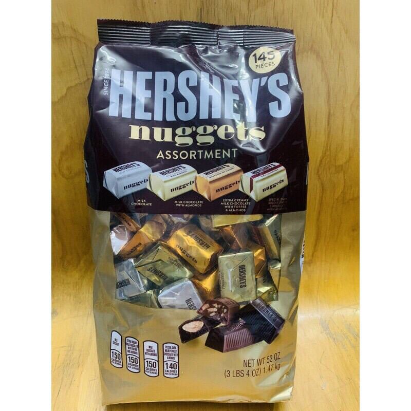 Socola Hershey's Nuggets Assorted Chocolate Candy 900g bill Mỹ