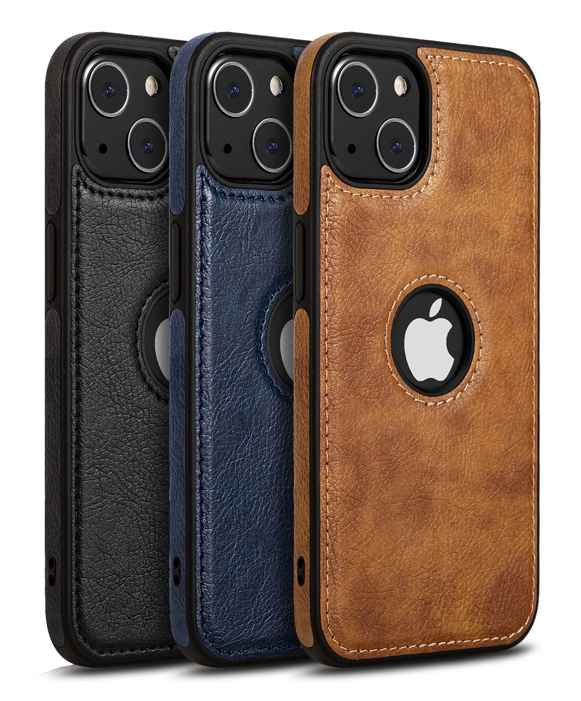 Ốp da cao cấp dành cho iPhone 13 / 13 Pro / 13 Pro Max / 13 Mini