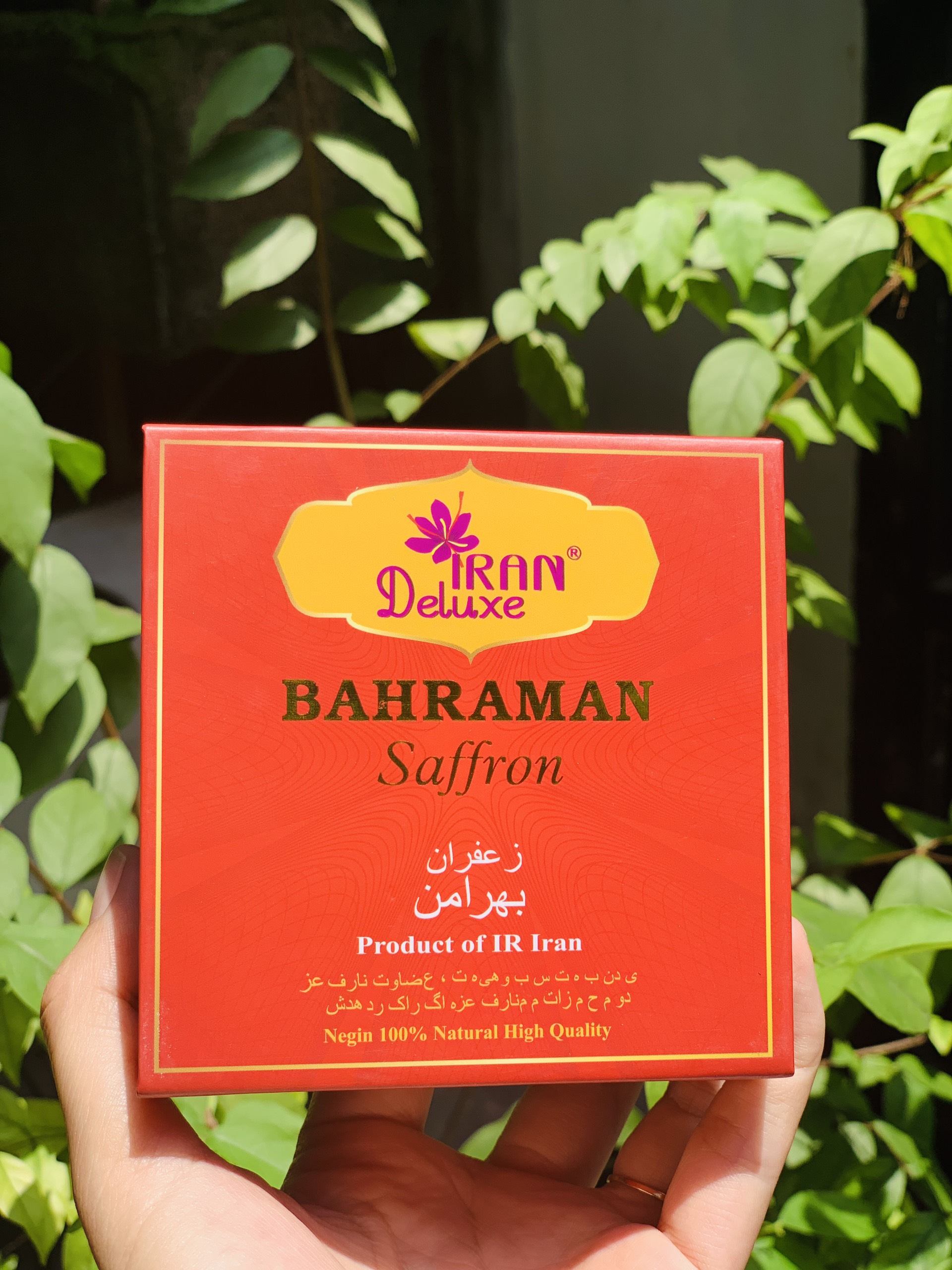 {HÀNG HOT} Nhụy Hoa Nghệ Tây Saffron Bahraman (Hộp 1g )