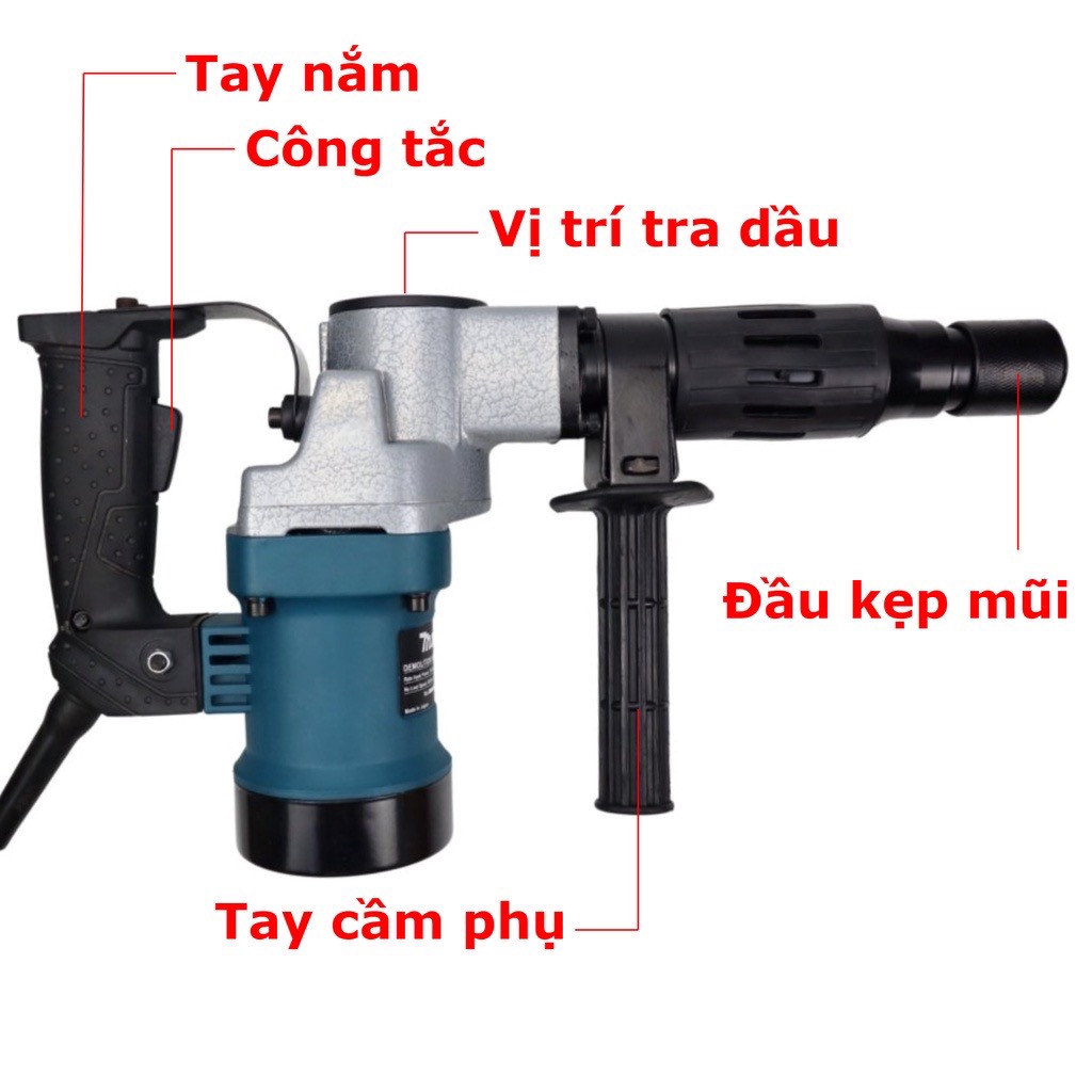 Máy đục bê tông Mkt 0810 công suất 900W