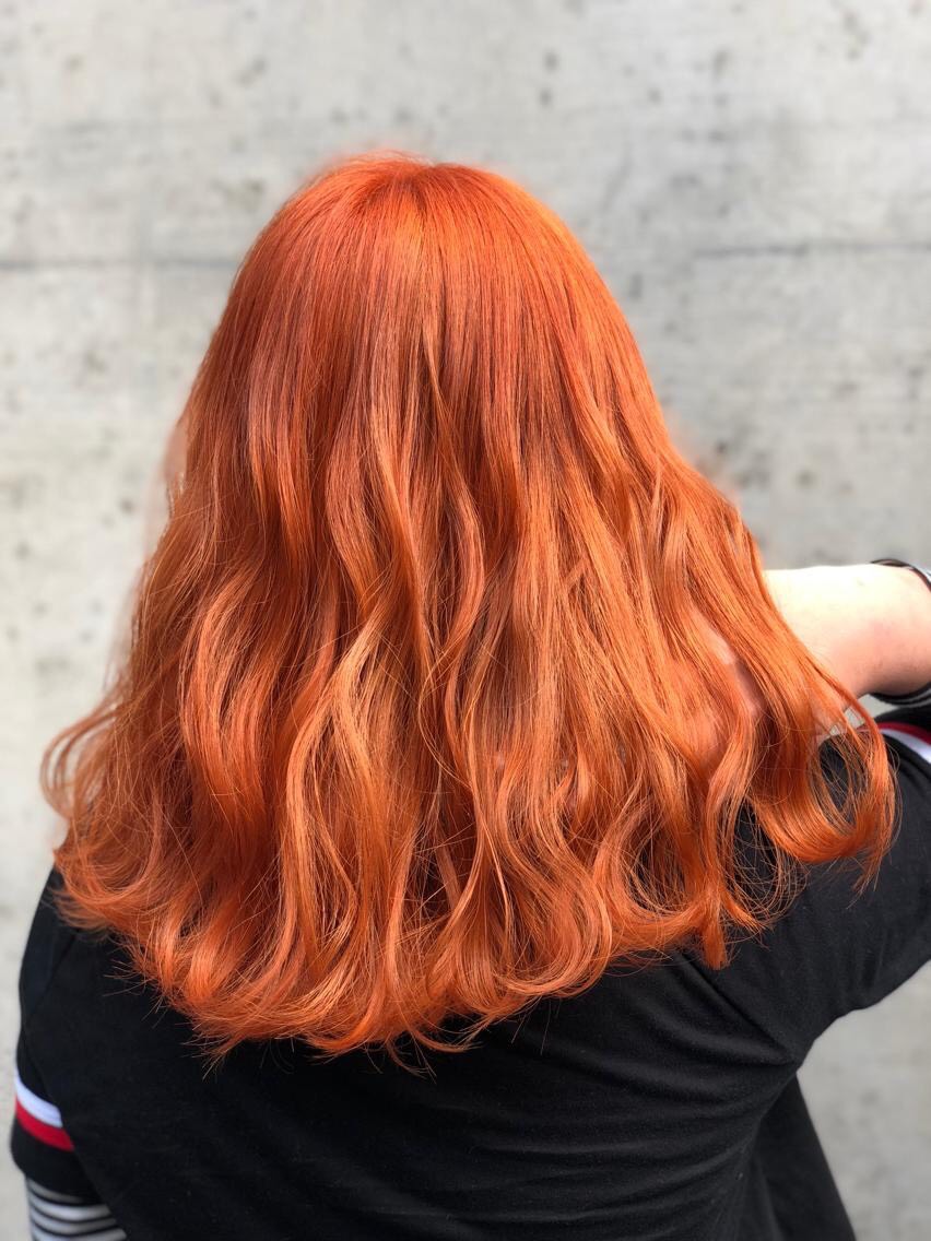 Top 5 màu tóc cam được yêu thích nhất  Công Ty Cổ Phần LAVO