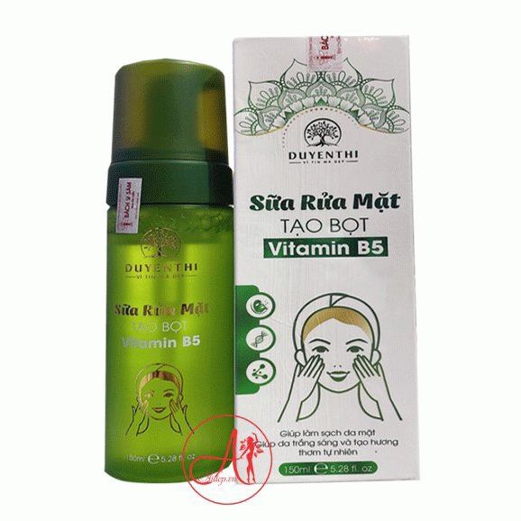 Sữa Rửa Mặt Tạo Bọt Vitamin B5 Bách Y Sâm 150ml ( Mẫu Mới ) - Aidep