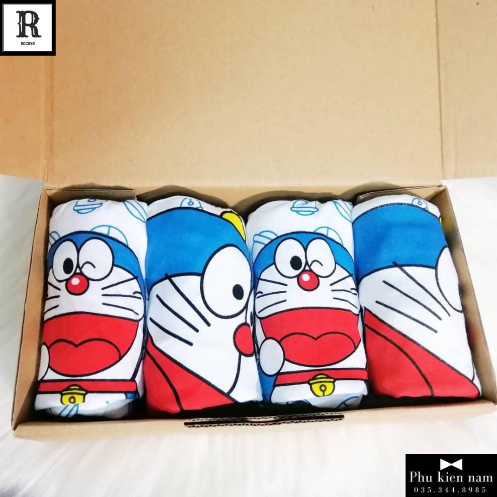 [Combo] Hộp 4 Quần Lót Nam Boxer - Quần Sịp Boxer HOẠT HÌNH Doremon S001.1