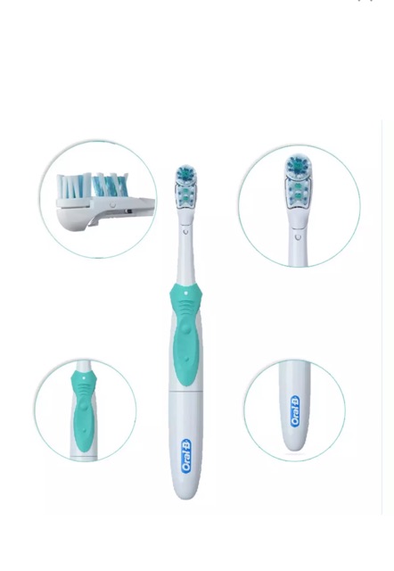 Combo 4 Đầu Bàn Chải Pin Oral-B CrossAction
