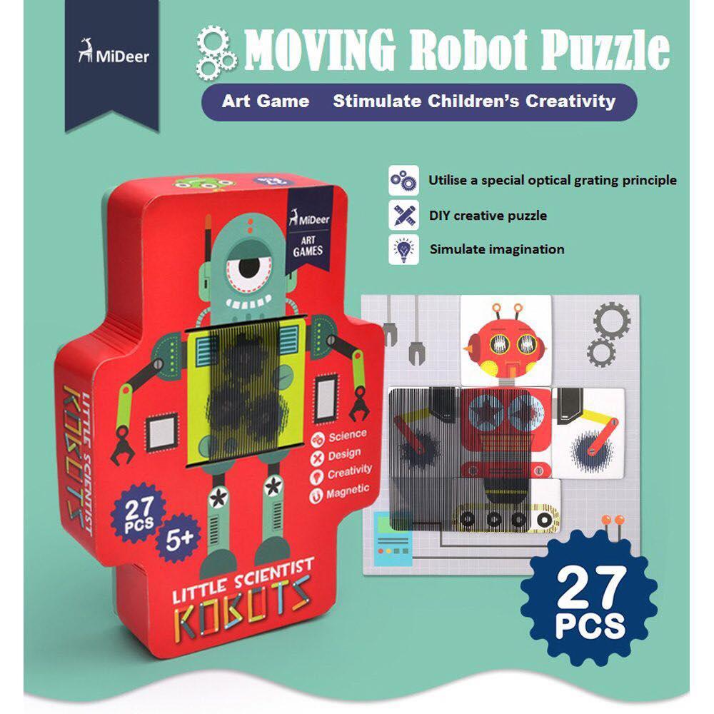 [HCM]Tranh ghép ROBOT chuyển động MIDEER