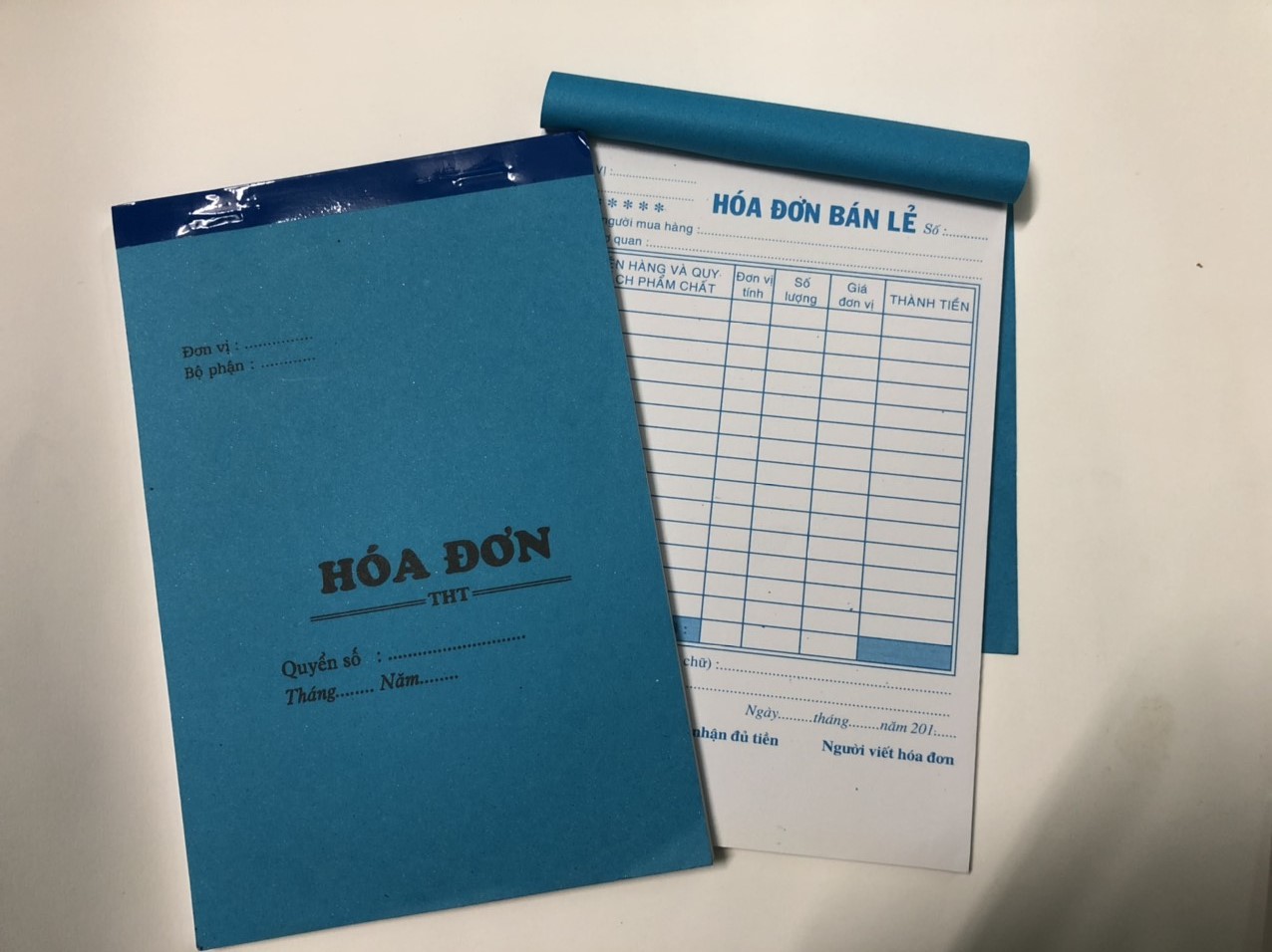 [HCM]Lốc 10 cuốn hóa đơn bán lẻ 1 liên