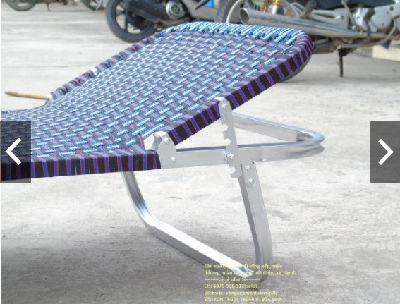 Giường Gấp Văn Phòng Khung Nhôm Cao Cấp
