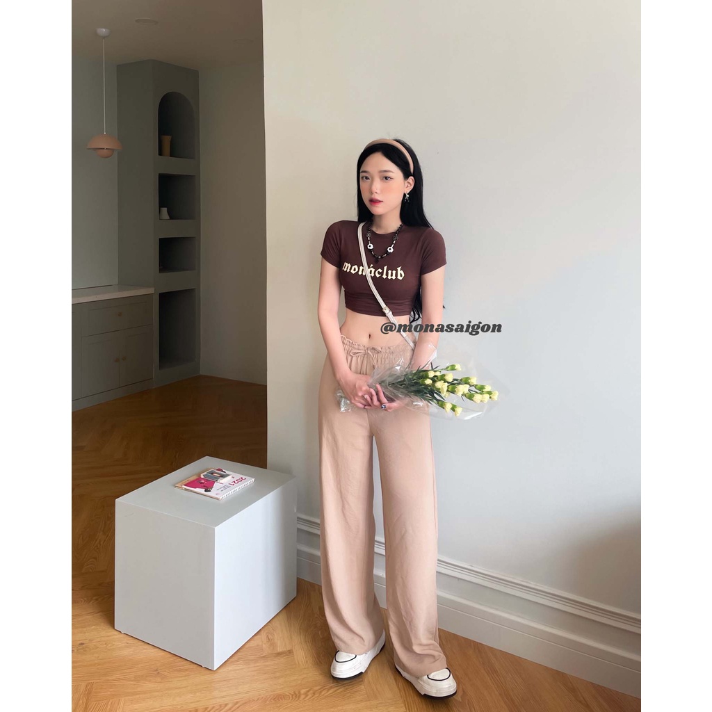 Quần đũi thô MONÁ - BEIGE TRẮNG/BE