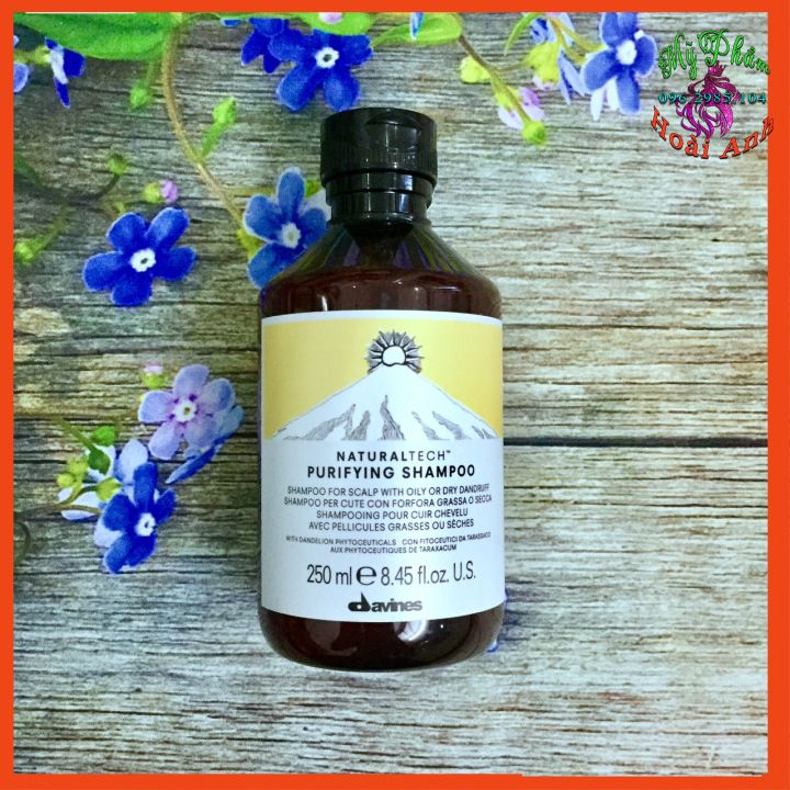 [Chính hãng] DẦU GỘI LÀM SẠCH GÀU DAVINES PURIFYING SHAMPOO 250ML