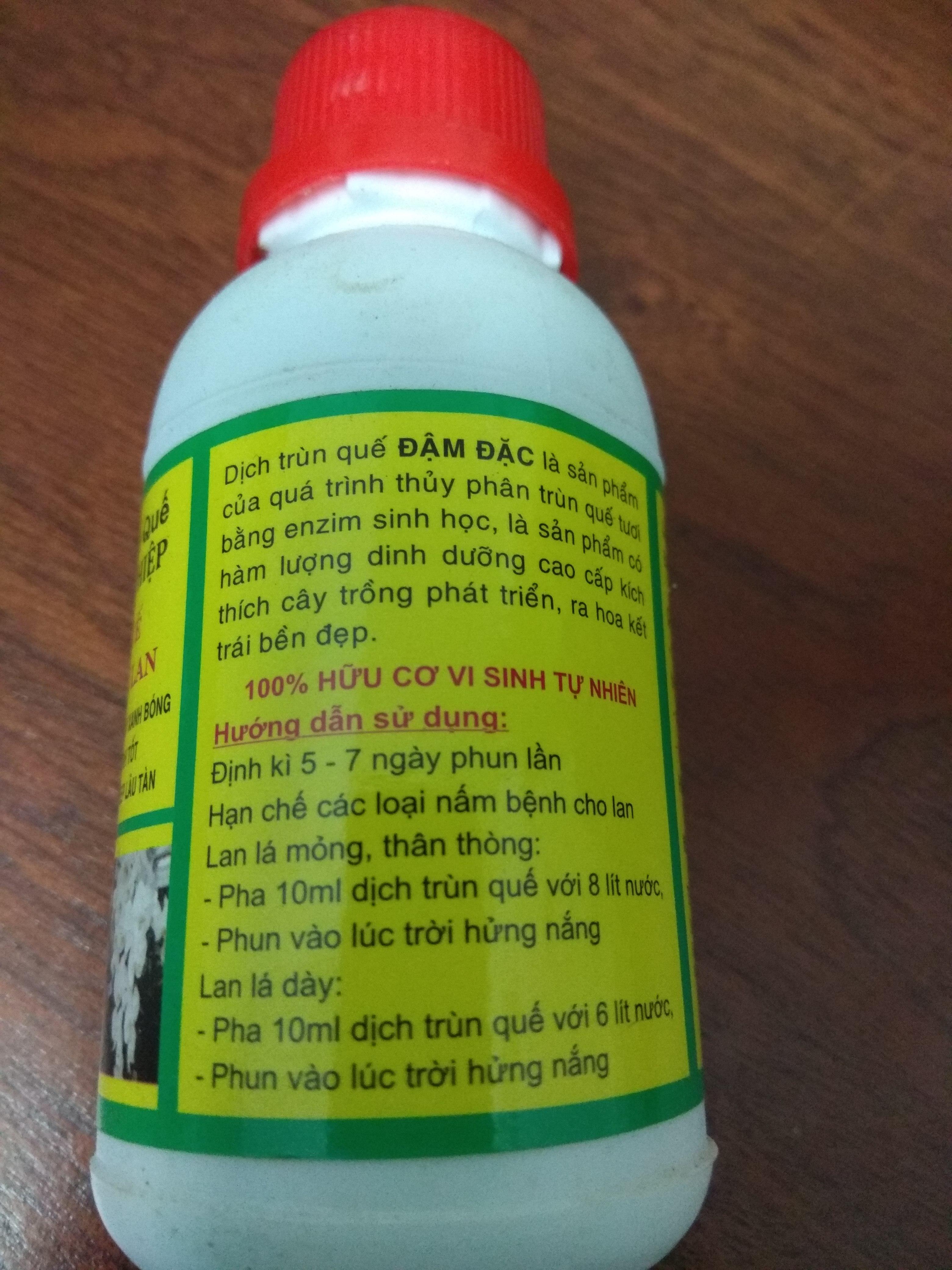 Dịch trùn quế chuyên cho phong lan - 105 ml