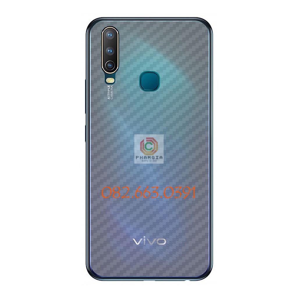 Miếng Dán Mặt Lưng Skin Carbon Vivo U10/ U3