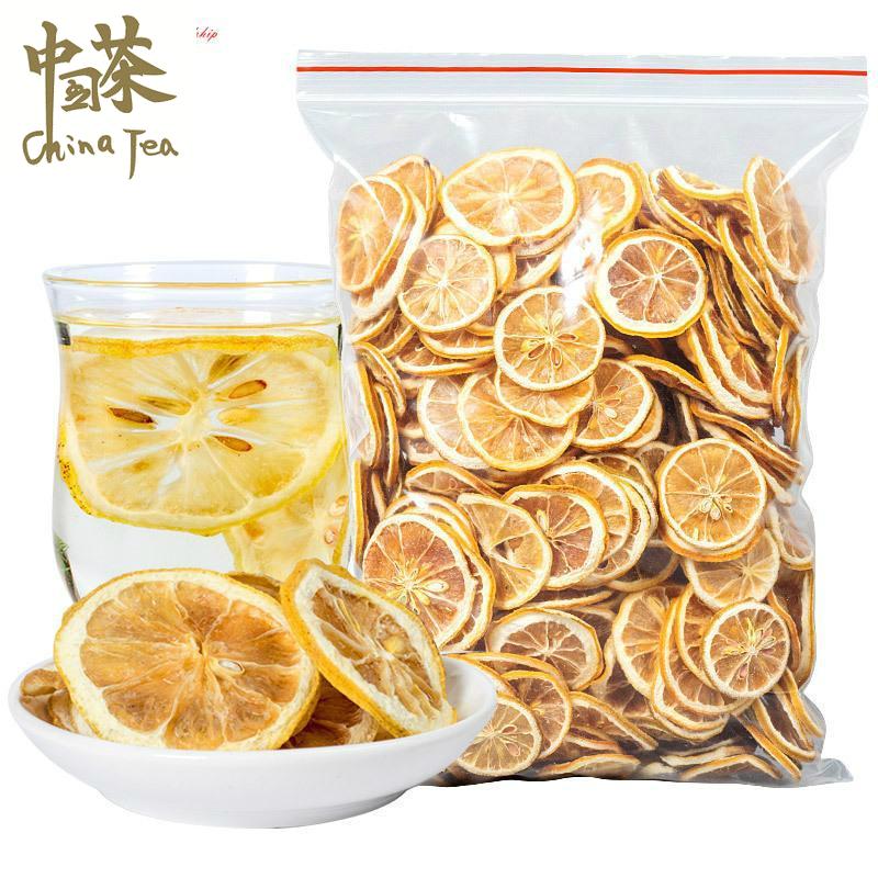 ☜ 250g Selected Original dried lemon slices Honey freeze-dried Chinese herbal tea fruit make