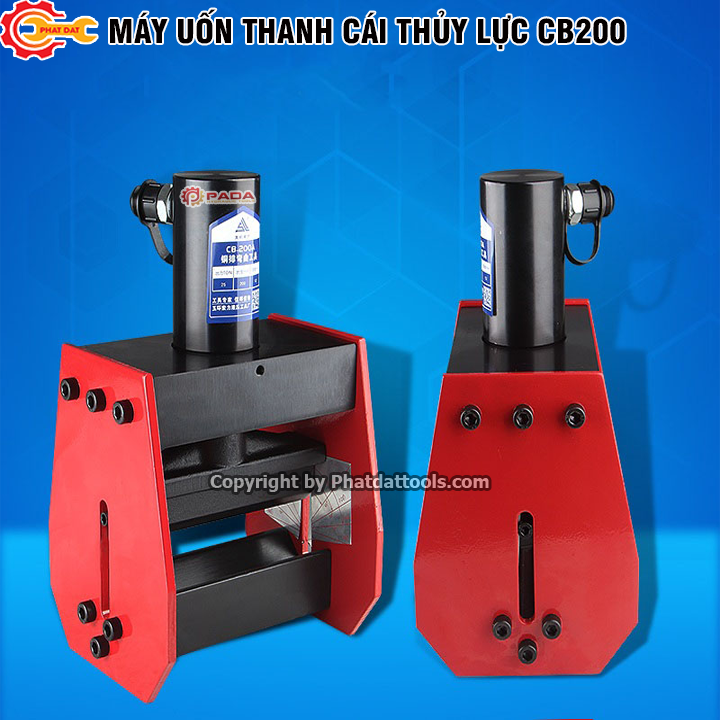 Máy uốn thanh đồng thủy lực PADA CB200A