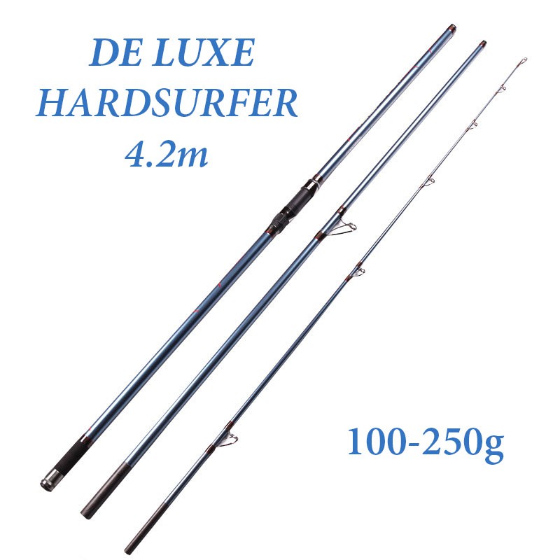 Cần câu lục 3 khúc 4m2 hardsurfer, Cần câu lục xa bờ siêu khỏe  (xả hàng giảm giá và cam kết bảo hành đổi trả ạ)